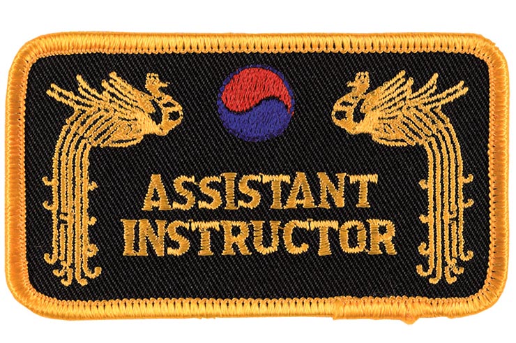 Ecusson à broder - Master, Assistant & Instructor