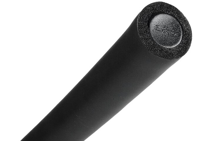 Bastão de espuma 55 cm - Preto, Revestimento em PVC
