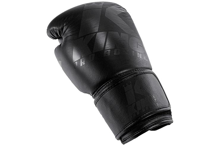 Boxing Gloves, Leather - Platinum, King Pro Boxing