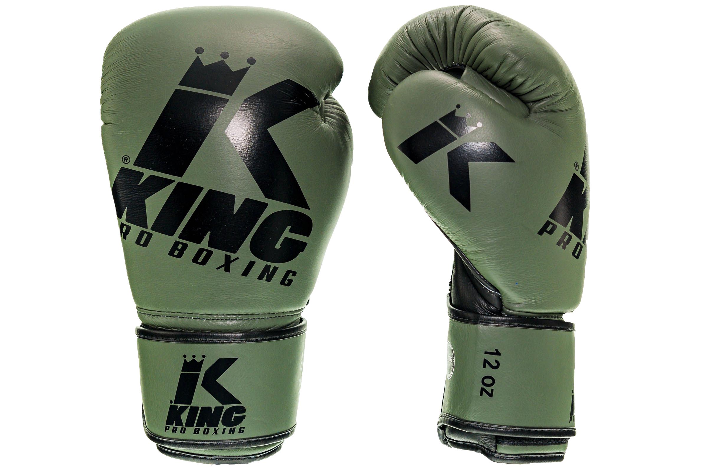 Guantes de Boxeo, Cuero - Platinium, King Pro Boxing 