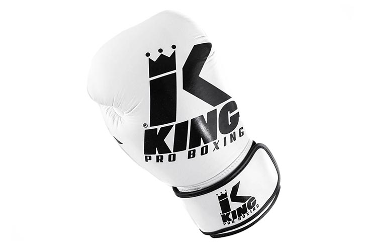 Gants de Boxe, Cuir - Platinium, King Pro Boxing