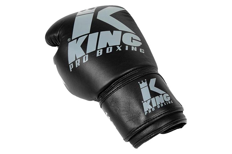 Guantes de Boxeo, Cuero - Platinium, King Pro Boxing