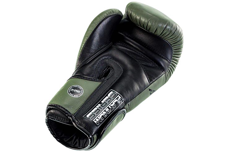 Boxing Gloves, Leather - Platinum, King Pro Boxing