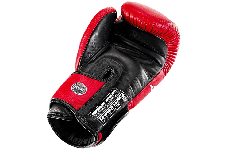 Boxing Gloves, Leather - Platinum, King Pro Boxing