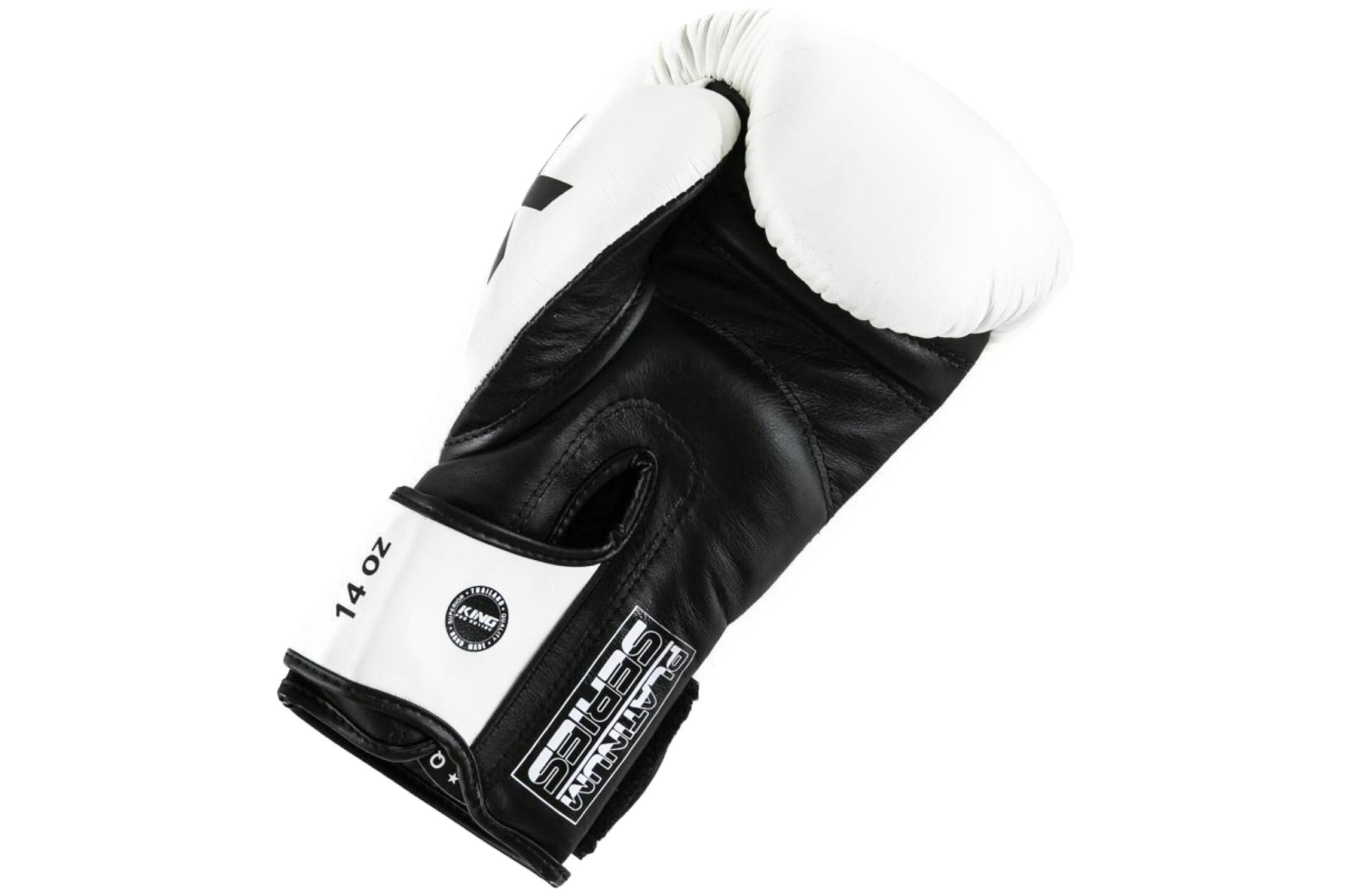 GANTS DE BOXE TOP KING BLACK