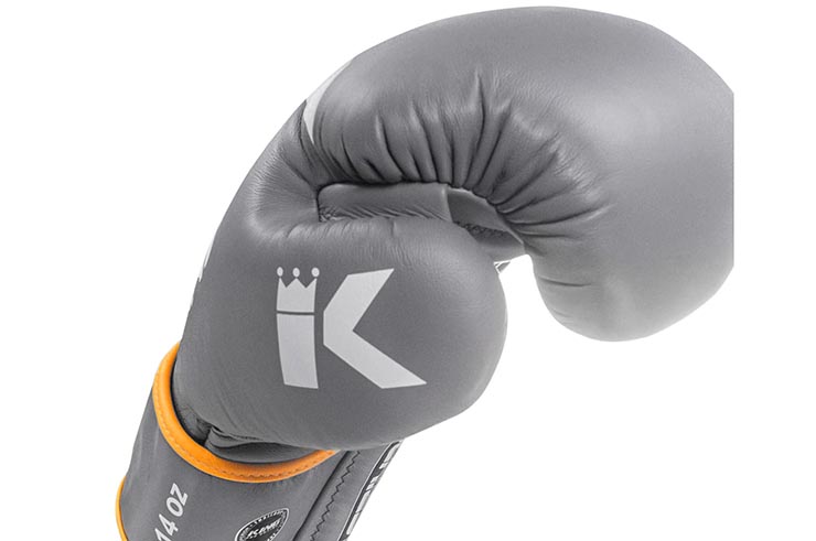 Gants de Boxe, Cuir - Platinium, King Pro Boxing