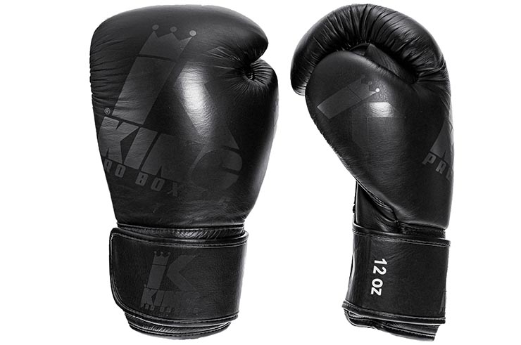 Gants de Boxe, Cuir - Platinium, King Pro Boxing