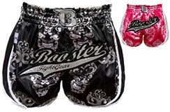 Boxeo pantalon corto - RETRO SKULL, Booster