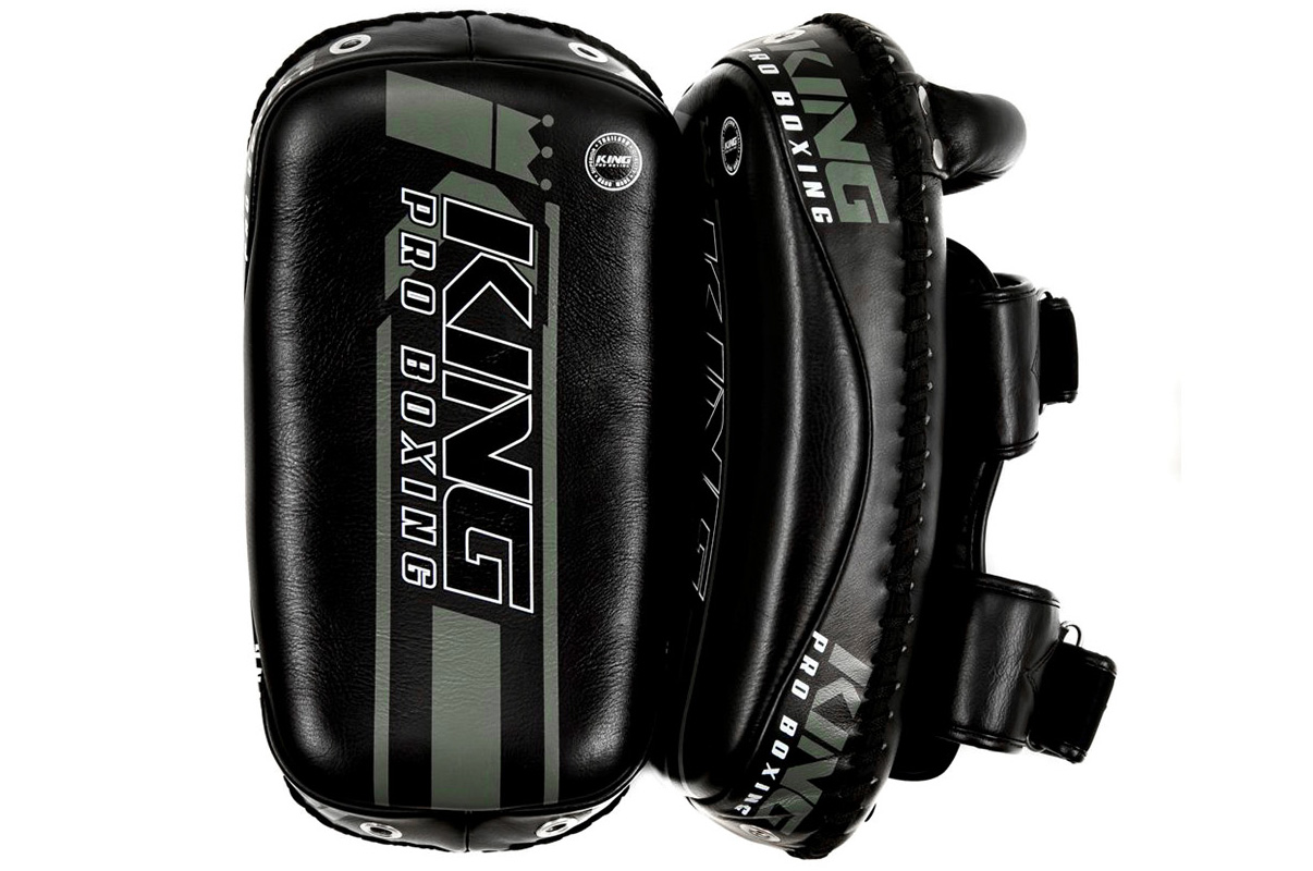 King Pro Boxing Kick Pads - Double Strap