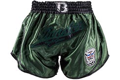 Muay Thaï Short, Kaki - Retro Slugger, Booster