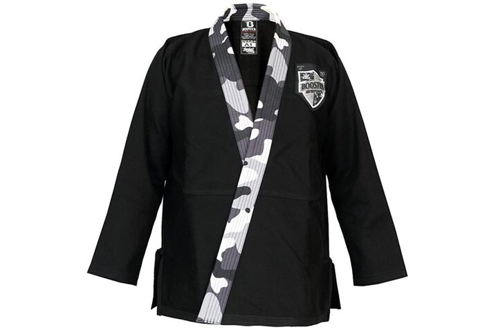 Quimono de Jiu-Jitsu Brasileiro- Camuflagem preta, Booster