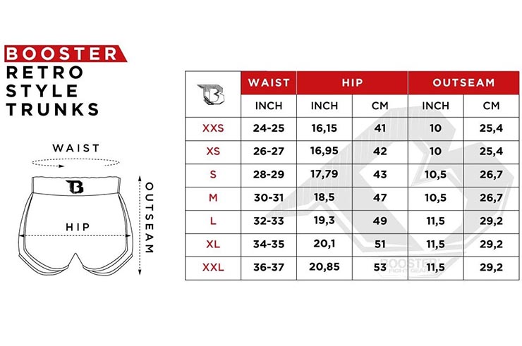 Short de Muay Thai - Oxford, Booster