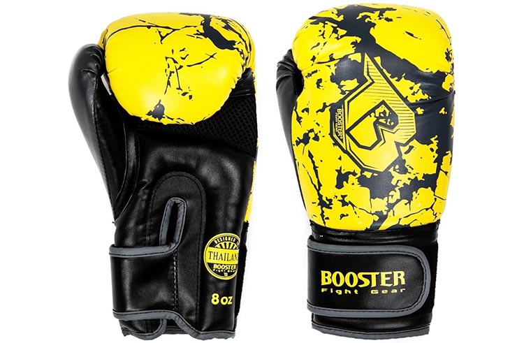 Gants de Boxe, Enfants - Marble Neon, Booster