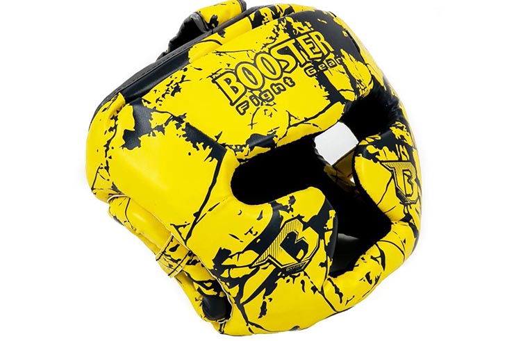 Full face helmet, Kids - Marble Neon, Booster