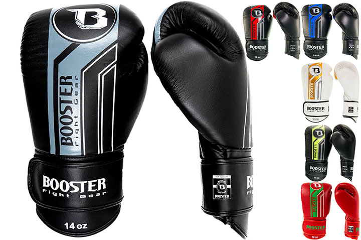 Guantes de boxeo, cuero - BGL V9, Booster