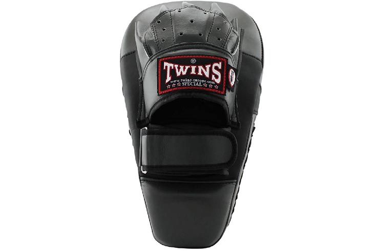 Curved focus mitts, Leather - PML21, Twins