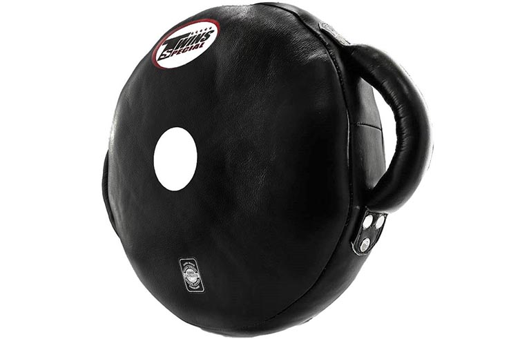 Round punch shield, Leather - PML12, Twins