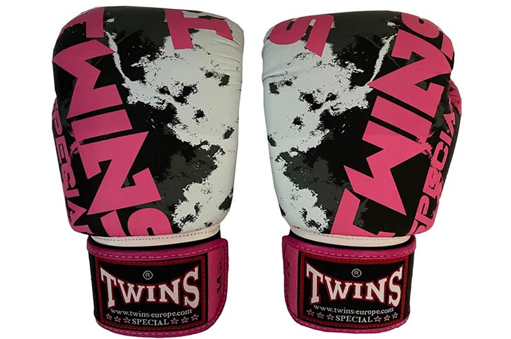 Leather Boxing Gloves, Training - BGVL Fantasy 2, Twins