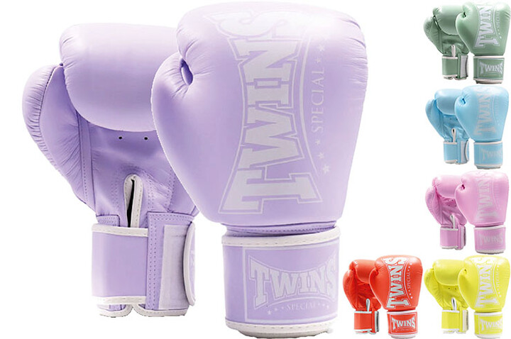 Guantes de boxeo, Piel - BGVL 3 Pastel, Twins