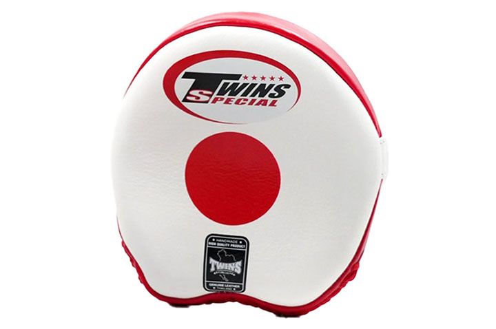 Mini manoplas curvas de cuero – PML13, Twins