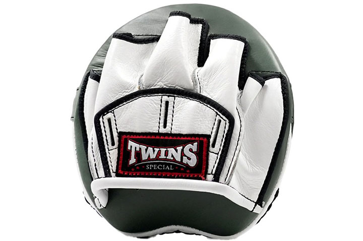 Mini manoplas curvas de cuero – PML13, Twins