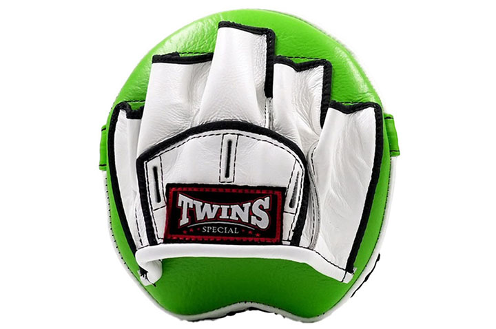 Mini manoplas curvas de cuero – PML13, Twins