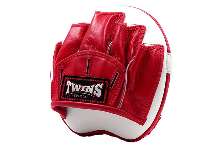 Mini manoplas curvas de cuero – PML13, Twins