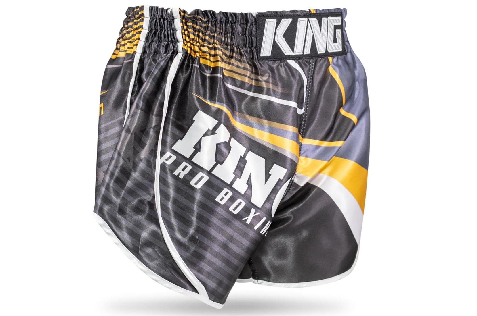Muay Thai and Kick boxing shorts, Black light - TC67, Metal Boxe 