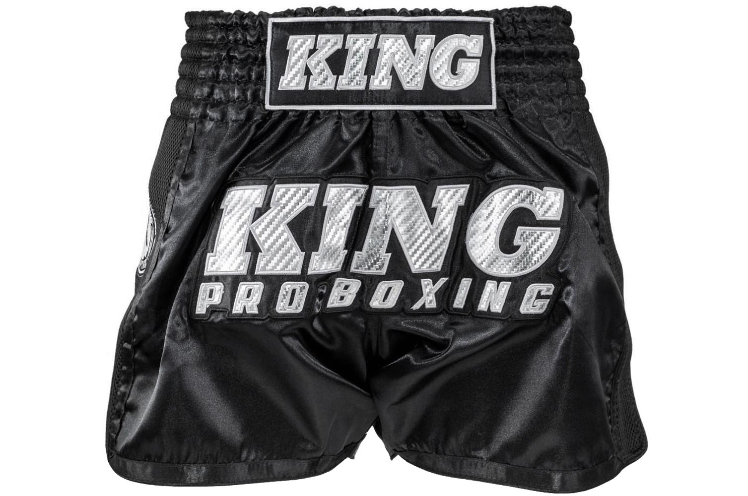 Short boxe Thaïlandaise Muay Thai THAISMAI satin vert toutes tailles