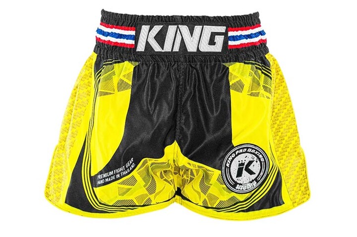 Calções de Muay Thai - Bandeira KPB 3, King Pro Boxing