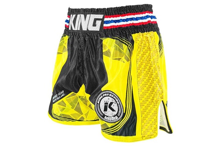 Calções de Muay Thai - Bandeira KPB 3, King Pro Boxing