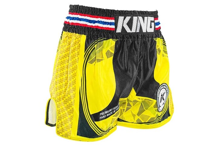 Calções de Muay Thai - Bandeira KPB 3, King Pro Boxing