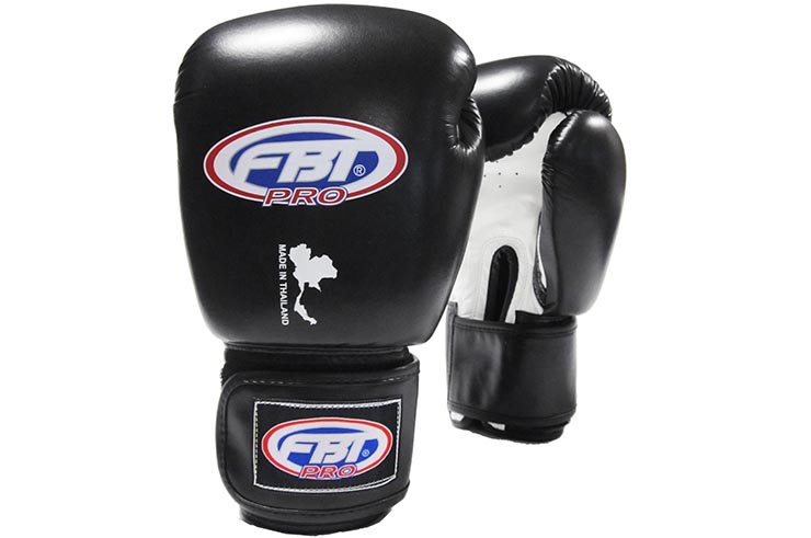 Gants de Muay Thaï, Cuir - BG4, FBT Pro