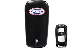 Curved Thai Kick Pad, Leather - KP4, FBT Pro