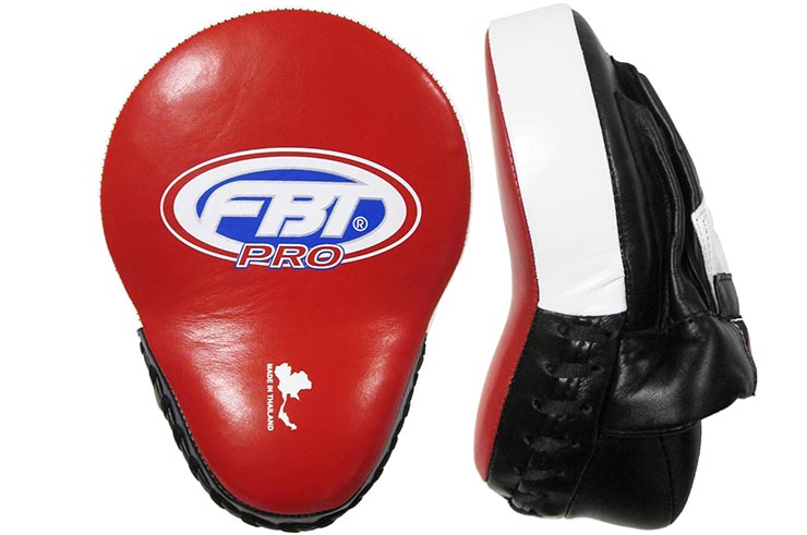 Curved focus mitts, Leather - FM1, FBT Pro