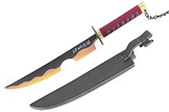 Couteau type Tanto, Nichirin, Tengen Uzui - Demon Slayer