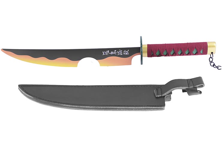 Couteau type Tanto, Nichirin, Tengen Uzui - Demon Slayer