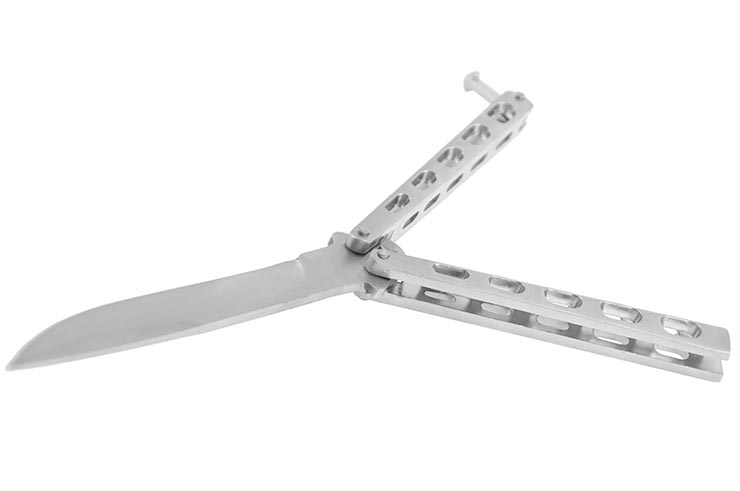 Butterfly Knife, Stainless Steel (22 cm)