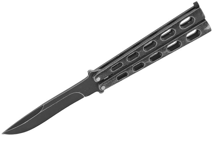 Butterfly Knife, Stainless Steel (22 cm)