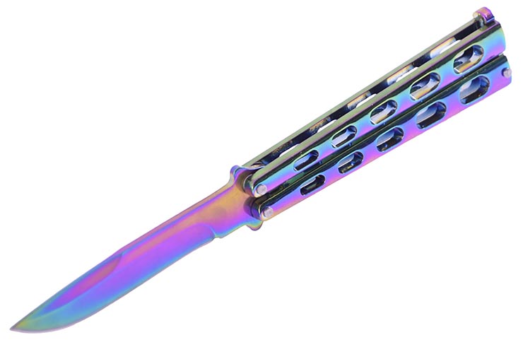 Butterfly Knife, Stainless Steel (22 cm)