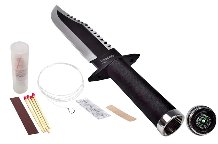 Cuchillo de caza, Supervivencia - RAMBO II, First Blood Part II