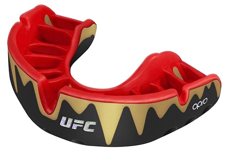 Single Mouthguard, Thermoformable - OPRO x UFC Self-fit Platinum, OPRO