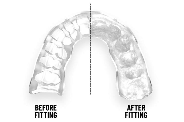 Single Mouthguard, Thermoformable - OPRO x UFC Strike, OPRO