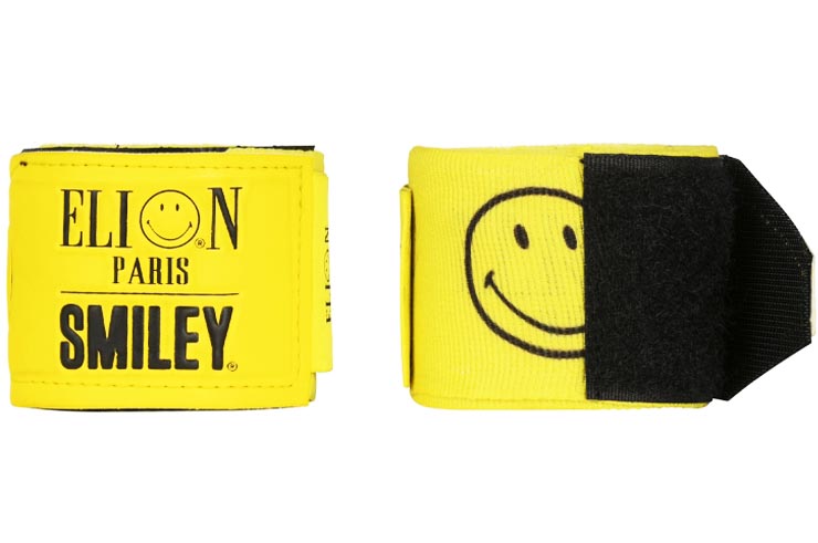 Bandas de Boxeo, 450cm - Smiley, Elion Paris