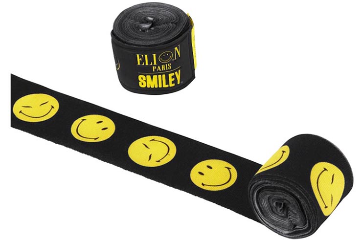 Bandas de Boxeo, 450cm - Smiley, Elion Paris