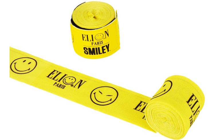 Bandas de Boxeo, 450cm - Smiley, Elion Paris