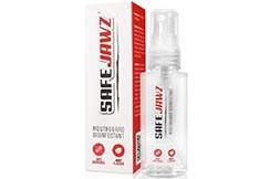 Spray antimicrobiano para protector bucal, Safe Jawz