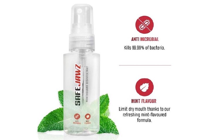 Pulverizar antimicrobiano Para Protetor bucal, Safe Jawz