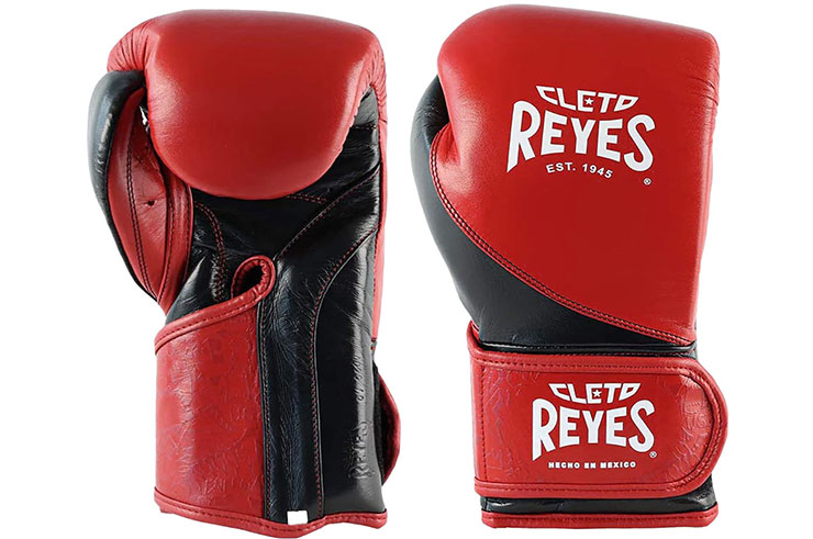 Guantes de entrenamiento Pro, Red & Black - High precision, Cleto Reyes