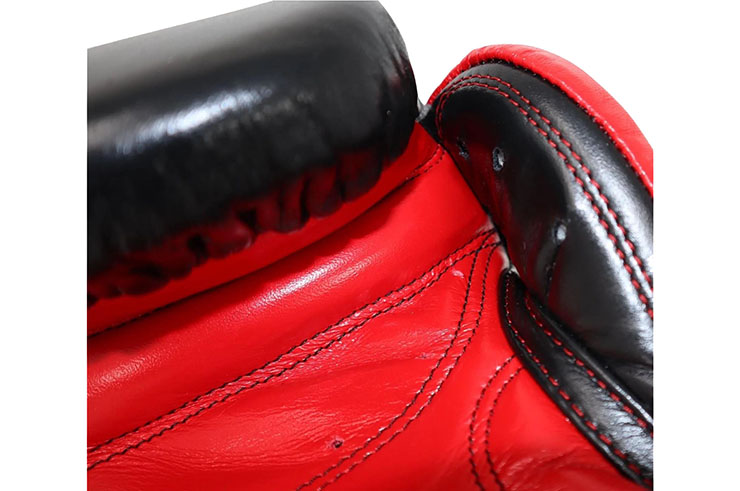 Gants d’entraînement Pro, Red & Black - High precision, Cleto Reyes